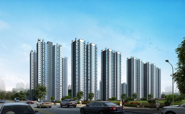 山东枣庄大都·湖景花园一期工程开工建设